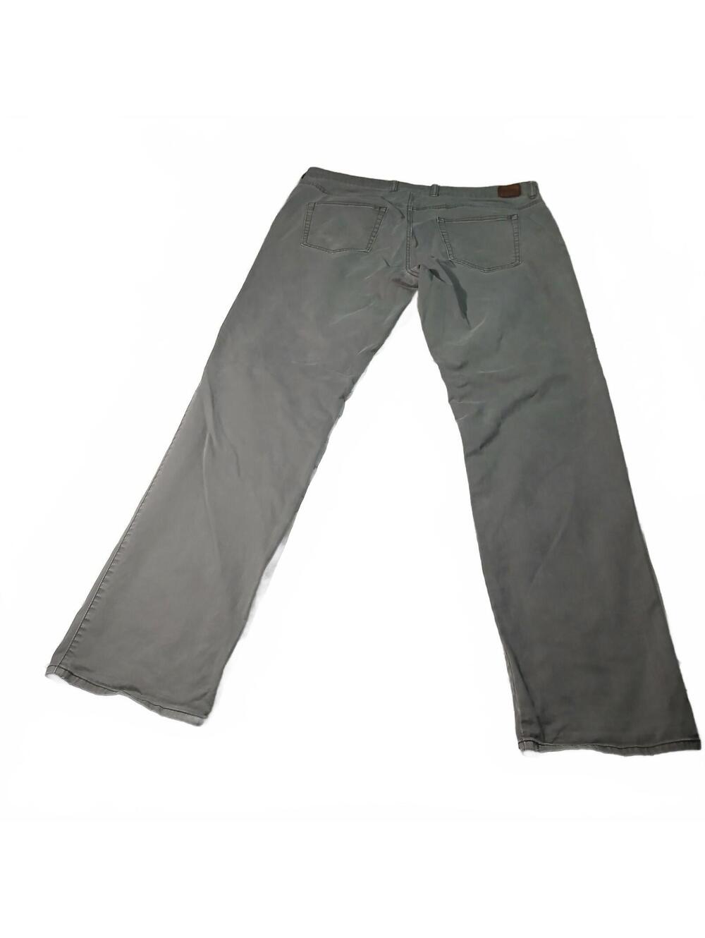 Peter Millar Gray Five Pocket Pants Mens Size 38 Straight Casual Chino
